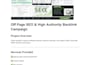 do on page SEO for wordpress website using rank math